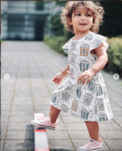 sporty dress pattern for little girls