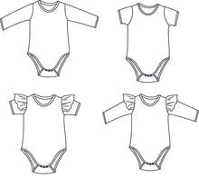 Baby bodysuit pattern