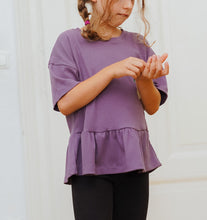 kids peplum top sewing pattern
