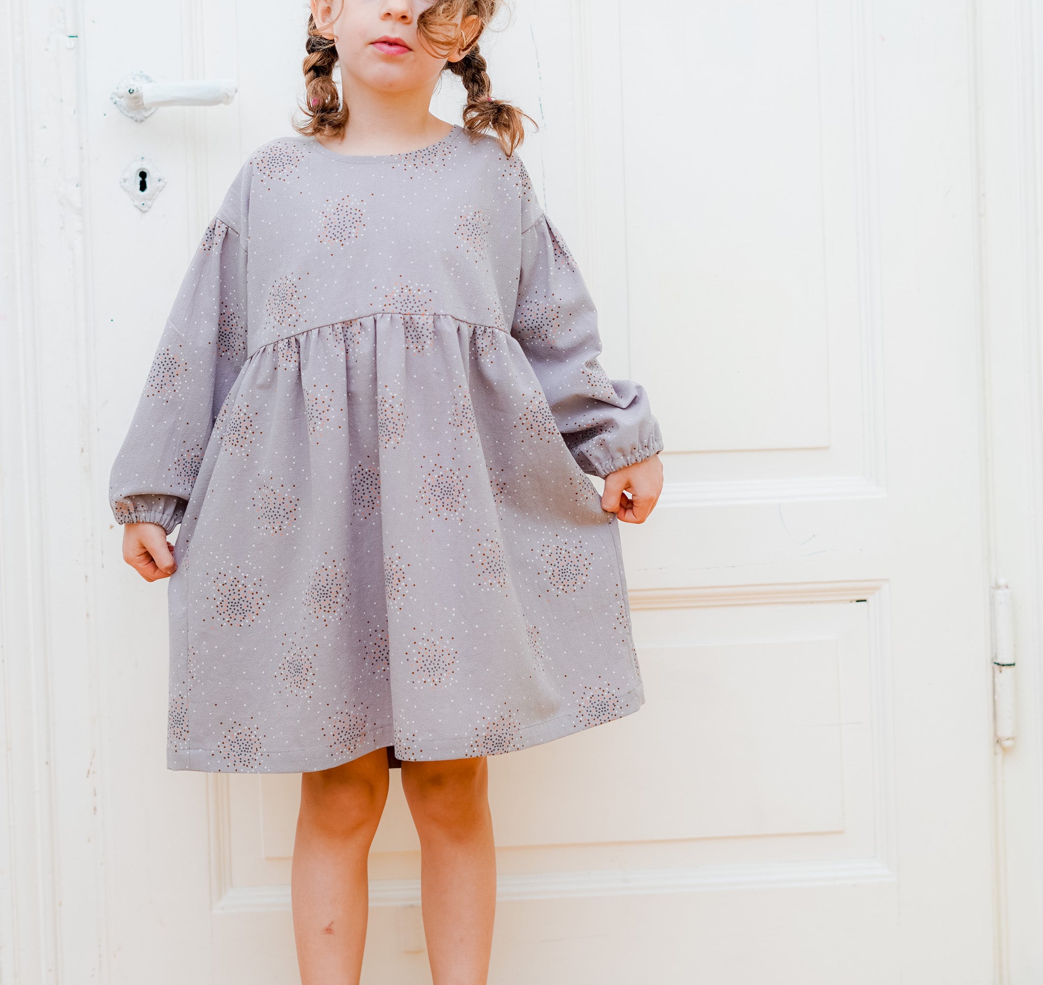 Heidi Dress sewing pattern for a children's dress – Vagabond Stitch