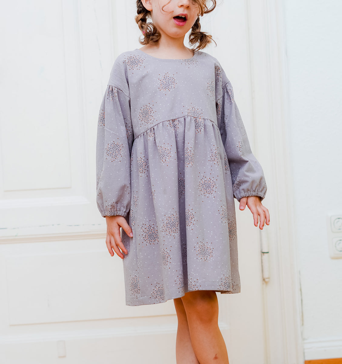 Heidi Dress sewing pattern for a children's dress – Vagabond Stitch