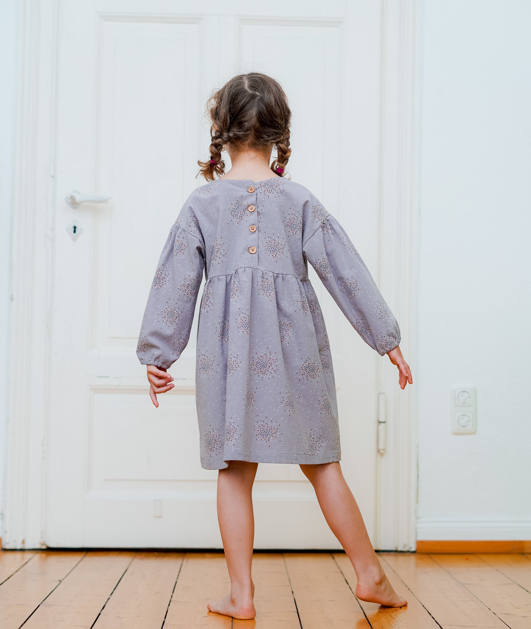 Heidi Dress sewing pattern for a children's dress – Vagabond Stitch