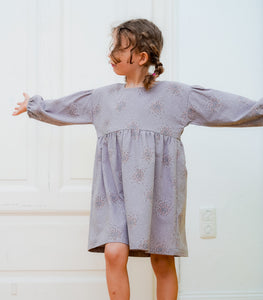 modern kid's dress sewing pattern