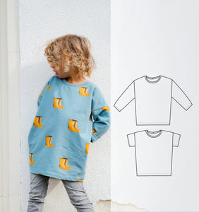 Modern sewing pattern for children