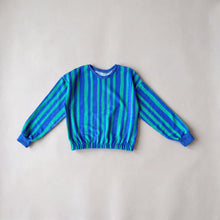 Children's oversized top sewing pattern with elasticated waist