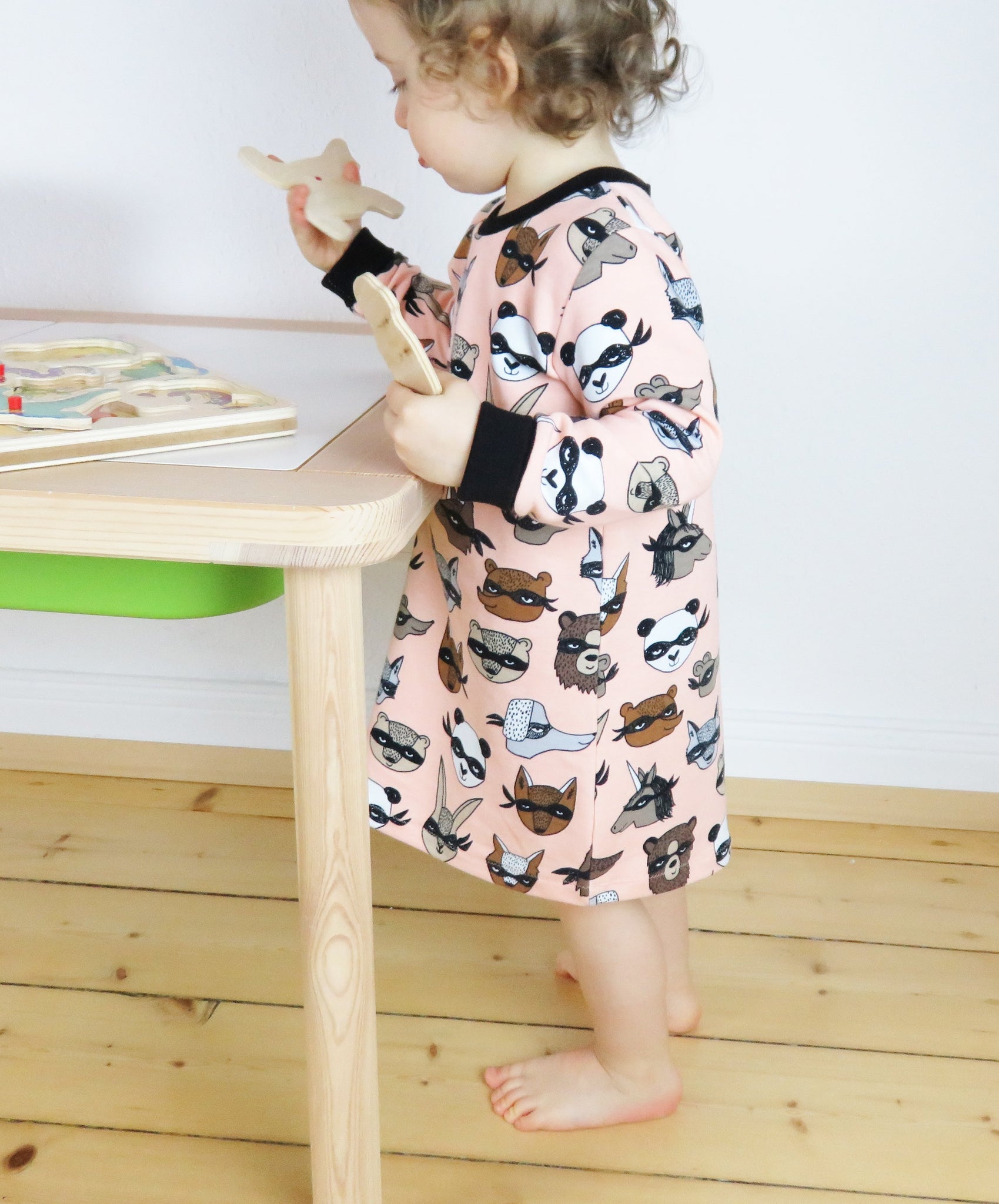 infant a line dress pattern The Perfect Reversible A Line Dress sewing pattern (0-24mths)