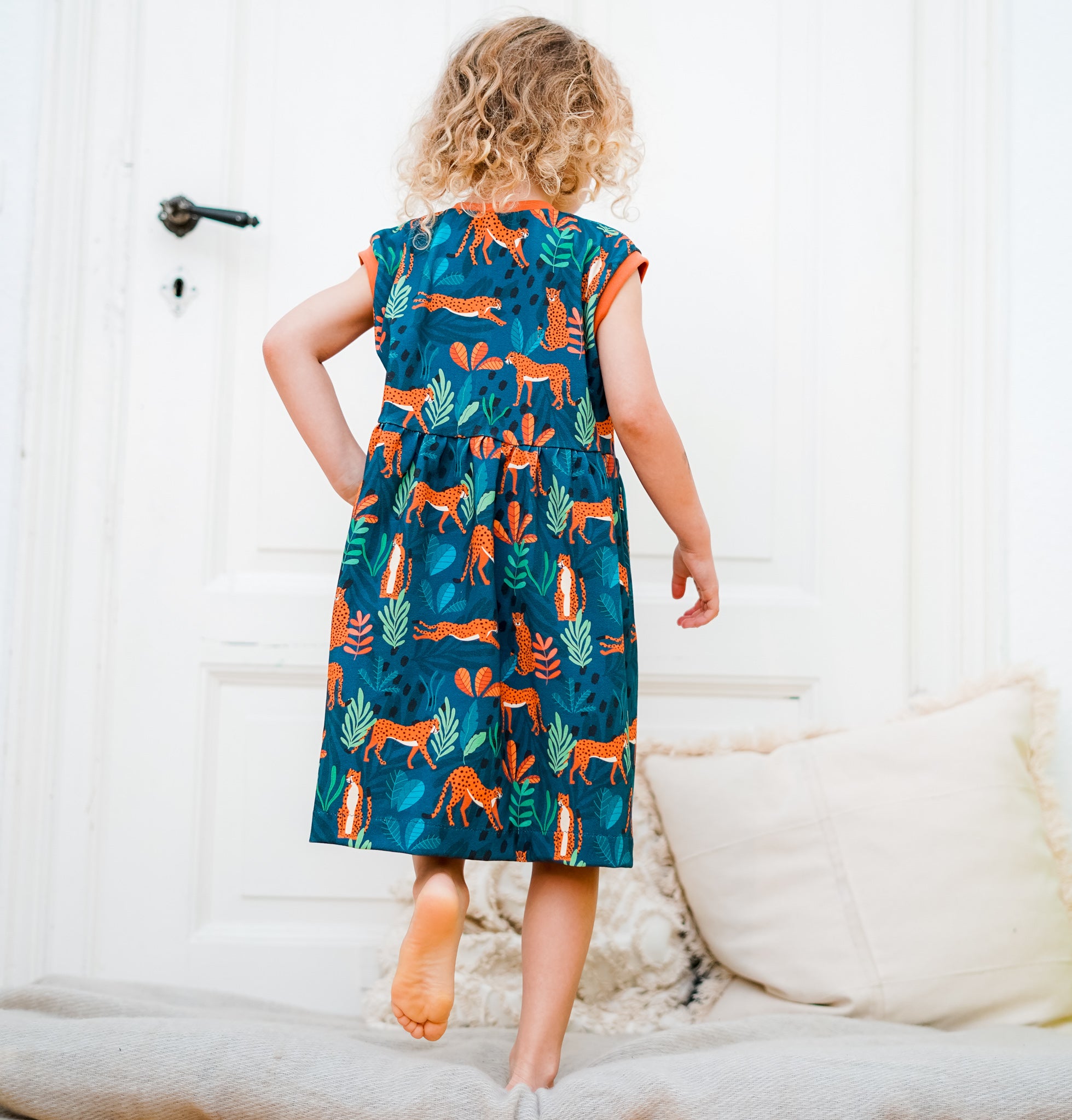big sister dress Big Sister dress sewing pattern for children dress with a loose fit, pdf pattern – Vagabond Stitch