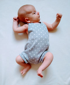 sew baby overalls with an easy pattern