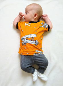 sew a baby tee with an easy tutorial