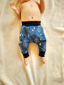sew newborn baby pants pattern