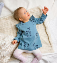 baby dress pattern with shloulder ruffles