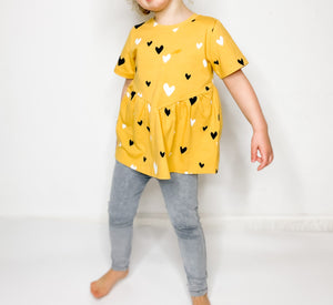 baby girl dress sewing pattern , dressy top peplum top