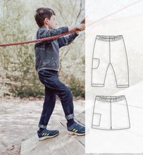 Sewing pattern for children's pants