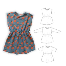 sewing pattern for a children dress