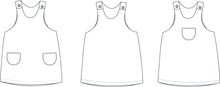 front pocket dungaree dress pdf pattern